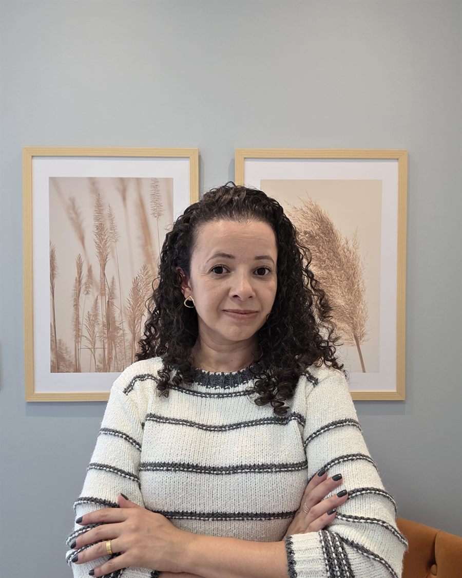 Retrato de Liliam Oliveira, psicóloga CRP 06/223488